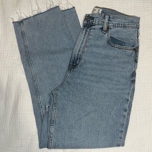 Abercrombie & Fitch Ultra High Rise Ankle Jeans